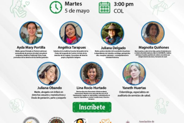 El Observatorio Afrodescendiente Internacional participó en la organización del webinar "Mujeres hilando vida desde los territorios"